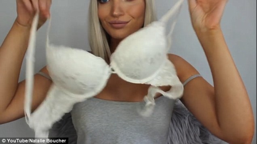 A beauty blogger showed how to increase her breasts with makeup