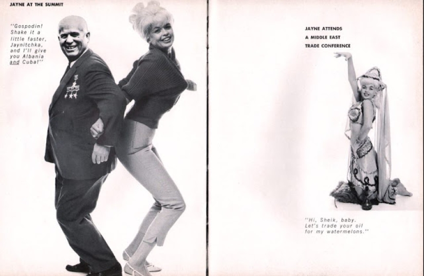 A buxom sex bomb for president! The PR stunt that won America over