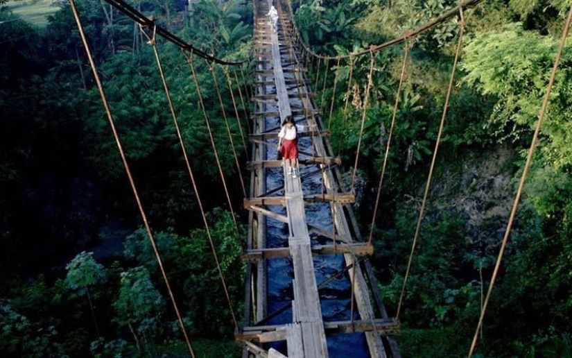 A dangerous road to school