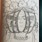 A digital artist from Finland turns sloppy sketches into stunning works