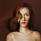 A girl from Hungary showed her animal nature