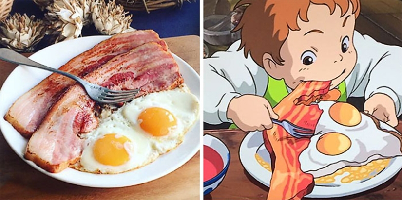 A great idea how to feed a capricious child: a Japanese woman cooks dishes from Miyazaki cartoons