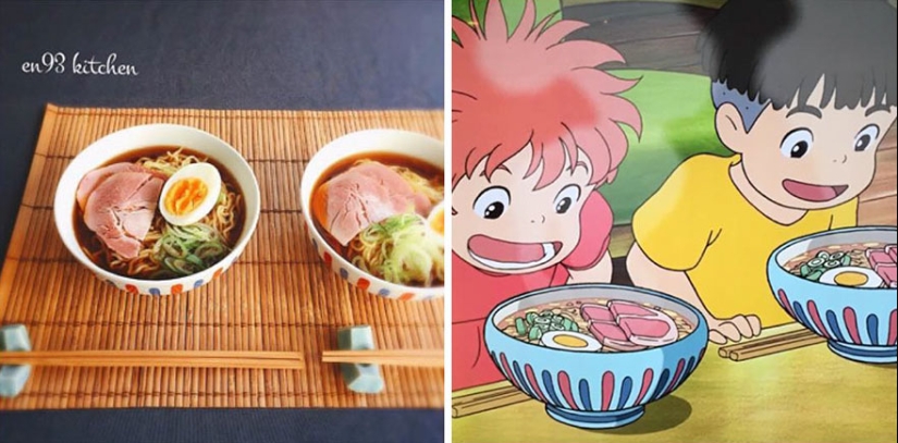 A great idea how to feed a capricious child: a Japanese woman cooks dishes from Miyazaki cartoons