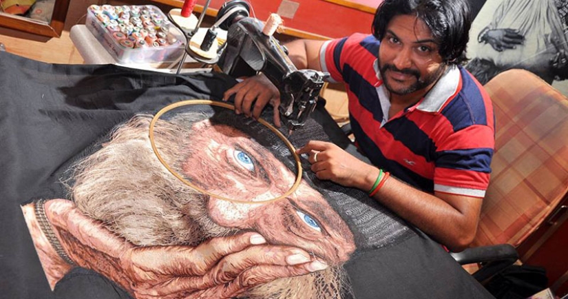 A phenomenal Man-needle: Indian embroidered pattern on the machine, and they're awesome A phenomenal Man-needle: Indian embroidered pattern on the machine, and they're awesome
