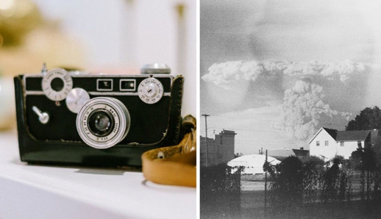 A photographer who bought an old camera at a flea market found photos from 30 years ago