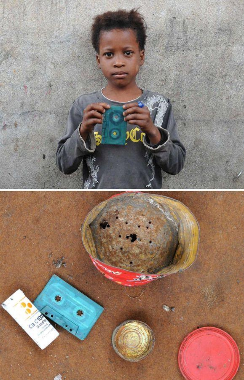 A qué juegan los niños en los barrios marginales africanos