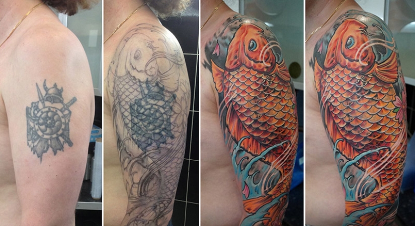 A second chance: 20 examples of ceilings of the old tattoo