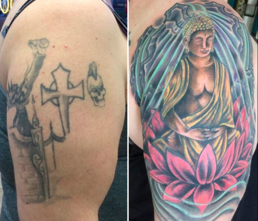 A second chance: 20 examples of ceilings of the old tattoo