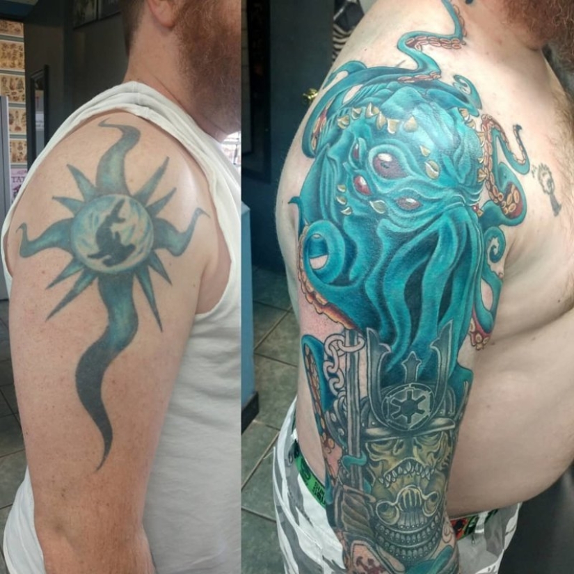 A second chance: 20 examples of ceilings of the old tattoo