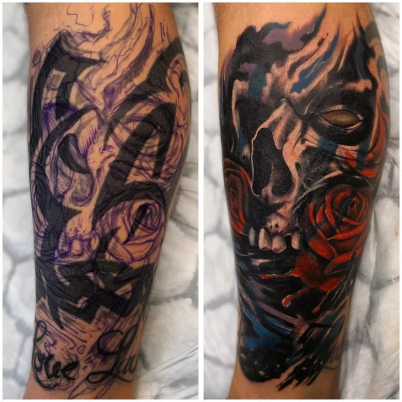 A second chance: 20 examples of ceilings of the old tattoo