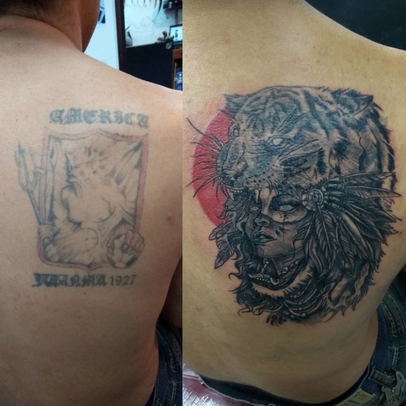 A second chance: 20 examples of ceilings of the old tattoo