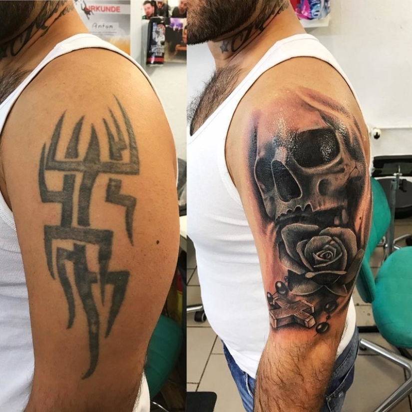 A second chance: 20 examples of ceilings of the old tattoo