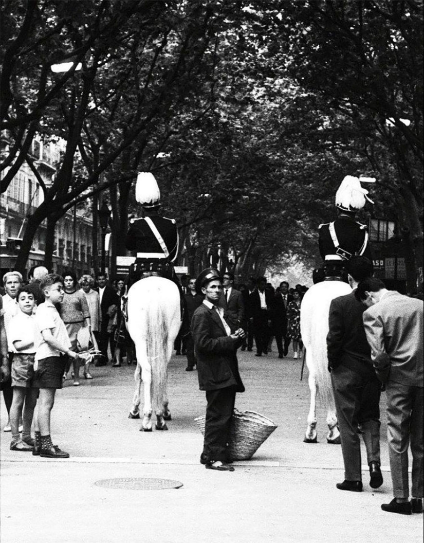 A tourist bought an envelope at a flea market, where he found negatives from an unknown genius