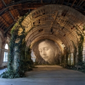 Abandonment as an immersive art: "Time" by street art artist Rone Abandonment as an immersive art: "Time" by street art artist Rone