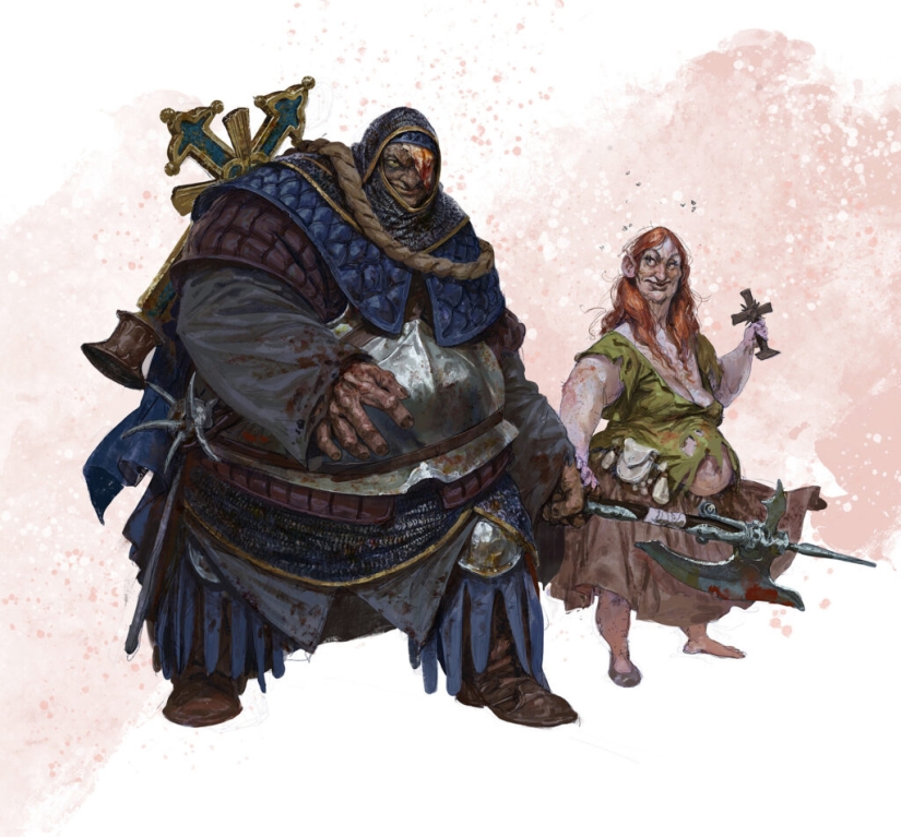 Aesthetics of the disgusting: infernal monsters by artist Filipe Paluso