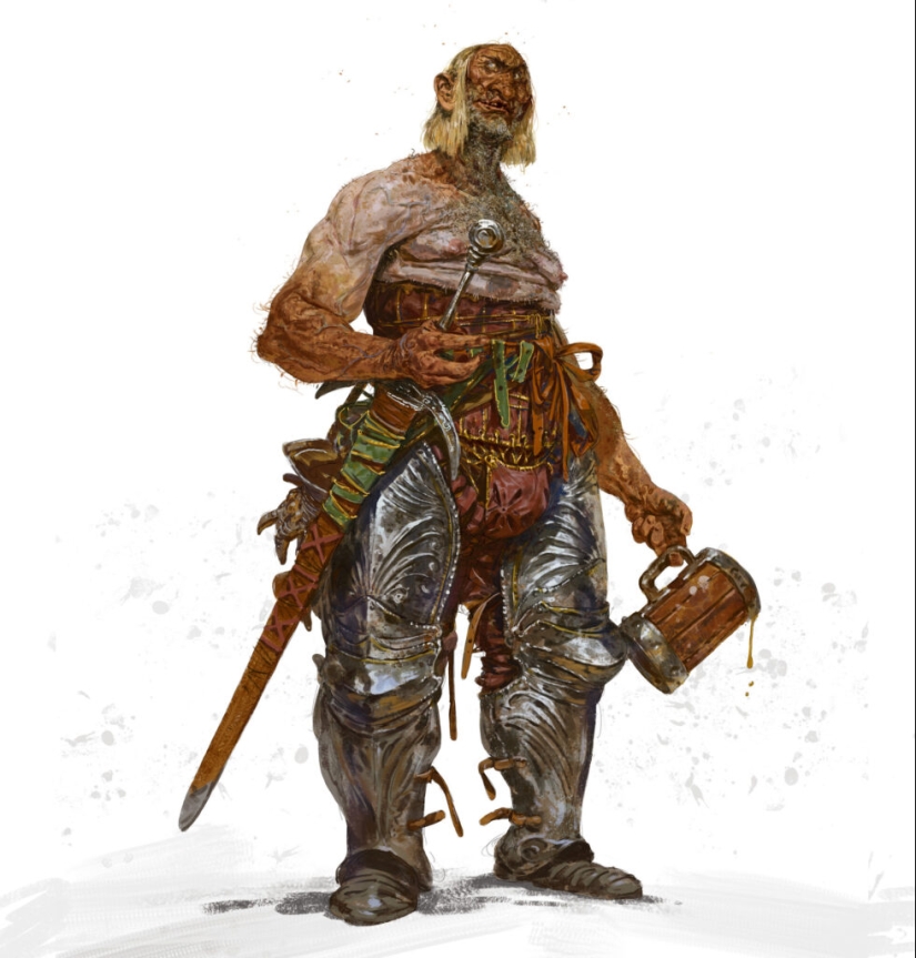 Aesthetics of the disgusting: infernal monsters by artist Filipe Paluso