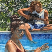 ¡Ah, jóvenes! Pinturas cálidas y realistas de Michel del Campo ¡Ah, jóvenes! Pinturas cálidas y realistas de Michel del Campo