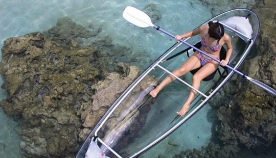 Amazing transparent boats Amazing transparent boats