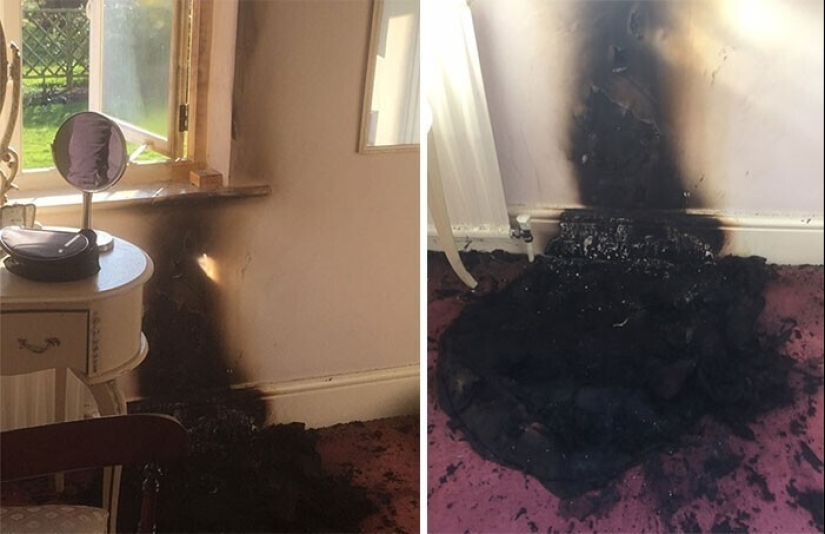 Amenaza efecto de lente: 18 casos, cuando un aparentemente inofensivo elementos a la causa del incendio