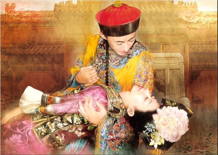 "Amor en el aire en la Ciudad Prohibida": Impresionantes pinturas del artista taiwanés Der Jen "Amor en el aire en la Ciudad Prohibida": Impresionantes pinturas del artista taiwanés Der Jen