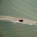 An amazing road that goes under water twice a day An amazing road that goes under water twice a day