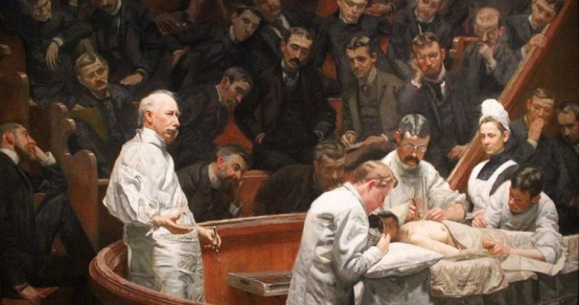 Anatomical theaters: not exactly a performance, but certainly an art