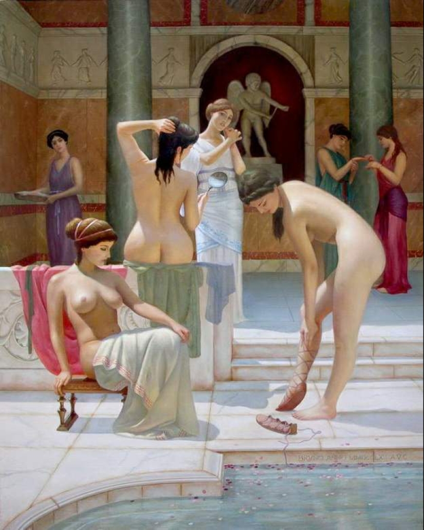 Ancient history in the incredible paintings of Bruno Vepkhvadze