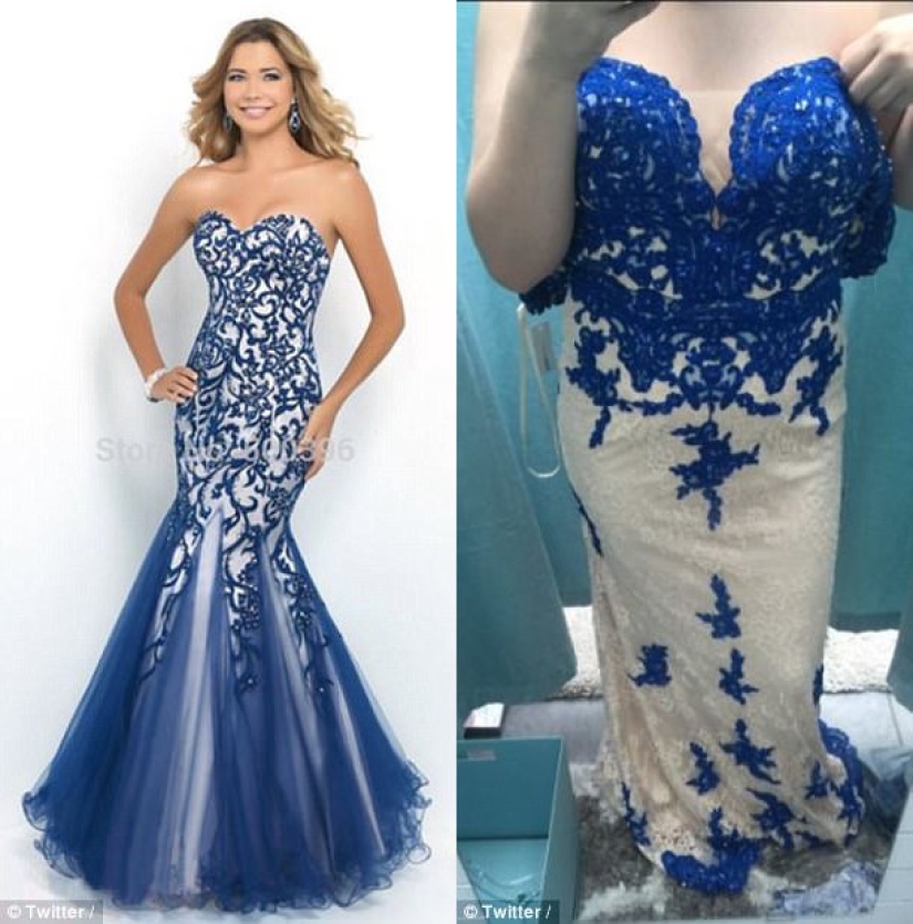 "And laughter and a sin": how to look at life popular dresses from the Internet