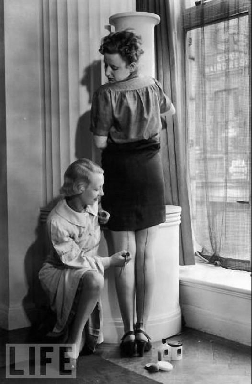 And on this day, women found happiness – nylon stockings went on sale. And on this day, women found happiness – nylon stockings went on sale.