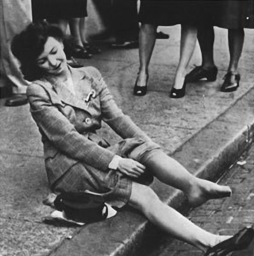 And on this day, women found happiness – nylon stockings went on sale. And on this day, women found happiness – nylon stockings went on sale.