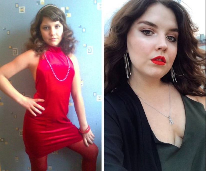 And the girl has matured: 22 girls have shown that they have changed in just a few years
