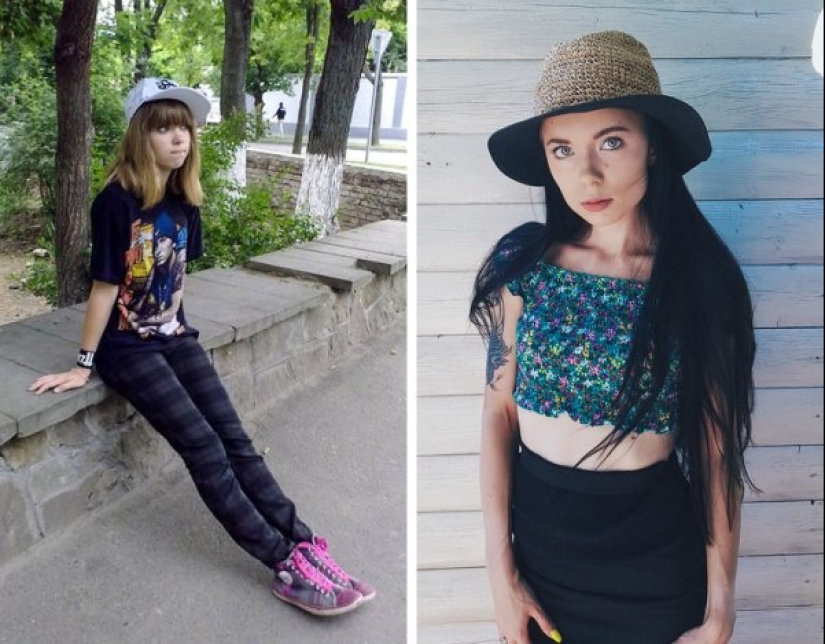 And the girl has matured: 22 girls have shown that they have changed in just a few years