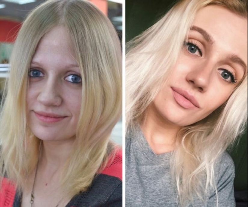 And the girl has matured: 22 girls have shown that they have changed in just a few years