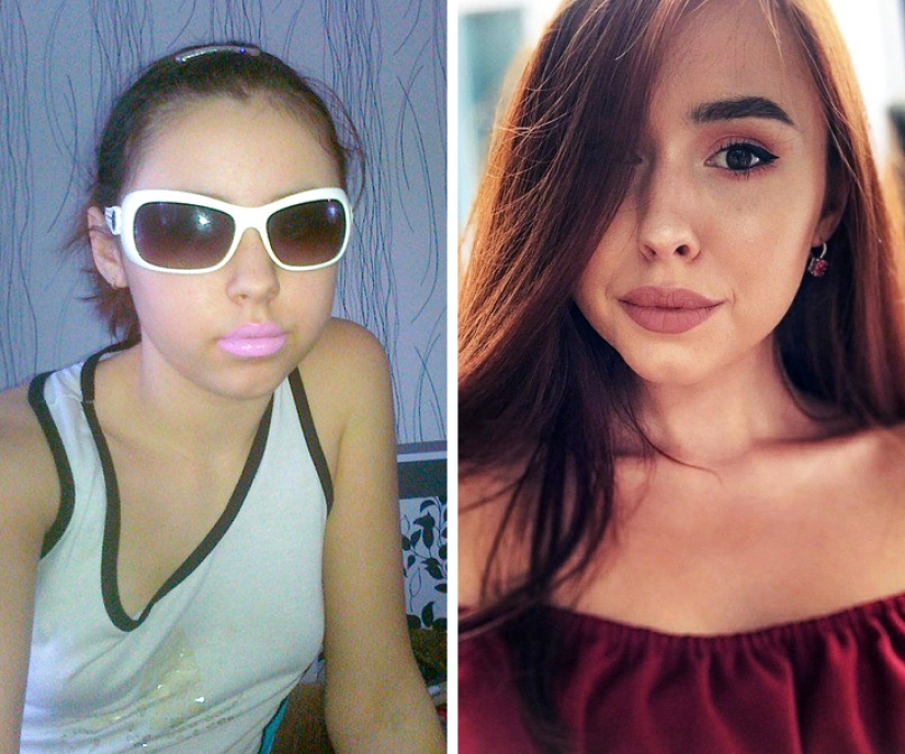 And the girl has matured: 22 girls have shown that they have changed in just a few years