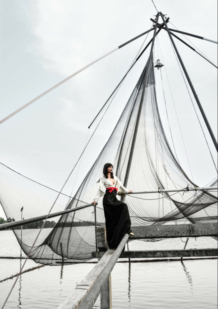 Andrea Varani es un maestro de la lente que combina la fotografía de viajes y moda.