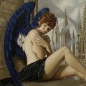 Angelical y terrenal en la pintura del artista surrealista Juan Medina Angelical y terrenal en la pintura del artista surrealista Juan Medina