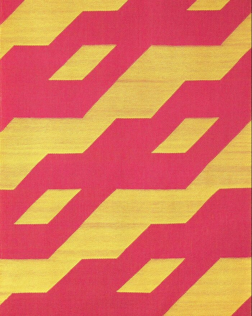 Artist Crafts Hypnotic Geometric Textiles That Appear 3D