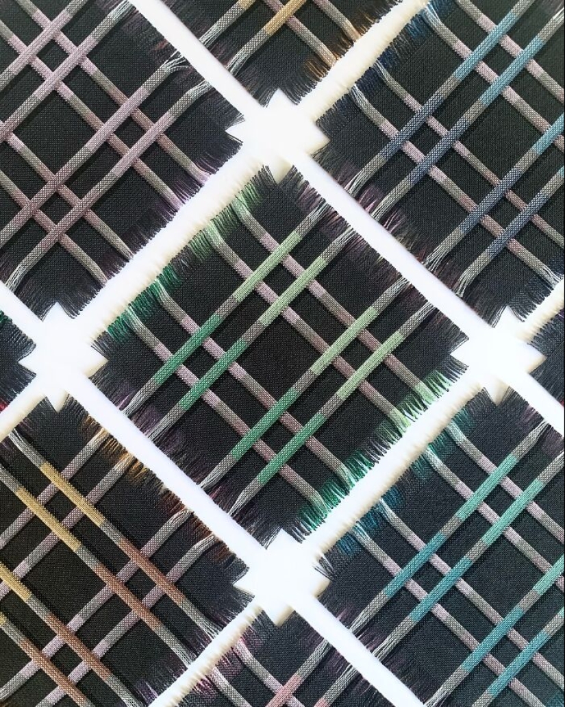 Artist Crafts Hypnotic Geometric Textiles That Appear 3D