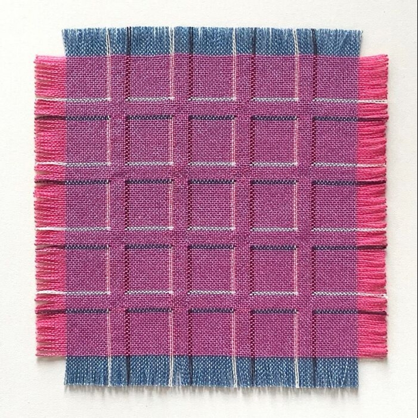 Artist Crafts Hypnotic Geometric Textiles That Appear 3D