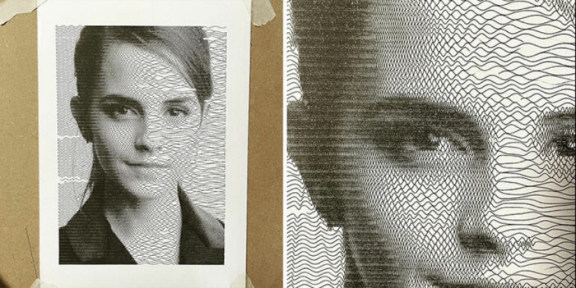 Artist Developed A Python Algorithm That Turns Simple Scribbles Into Art