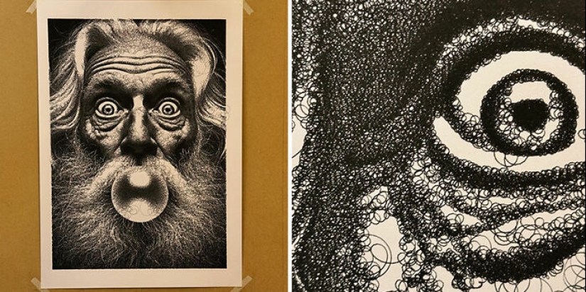 Artist Developed A Python Algorithm That Turns Simple Scribbles Into Art