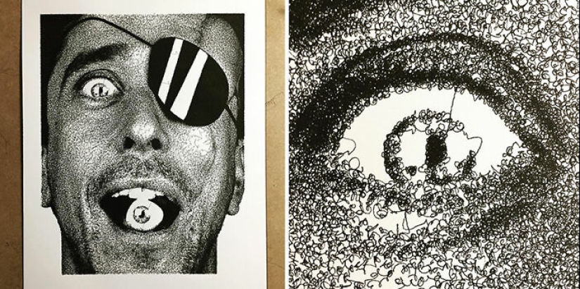 Artist Developed A Python Algorithm That Turns Simple Scribbles Into Art