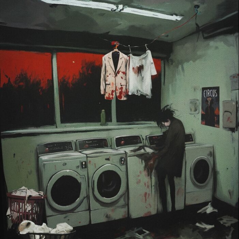 Artist Paints Dark And Creepy Scenes Inspired By Industrial Decay And Folklore