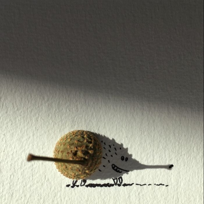 Artist Transforms Shadows Of Everyday Objects Into Illustrations Artist Transforms Shadows Of Everyday Objects Into Illustrations