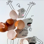 Artist Transforms Shadows Of Everyday Objects Into Illustrations Artist Transforms Shadows Of Everyday Objects Into Illustrations