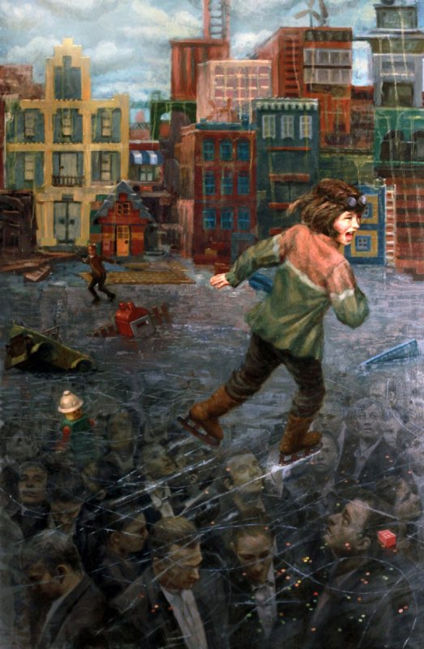 Artista Andrey Shatilov: analógico el Creador de la era digital