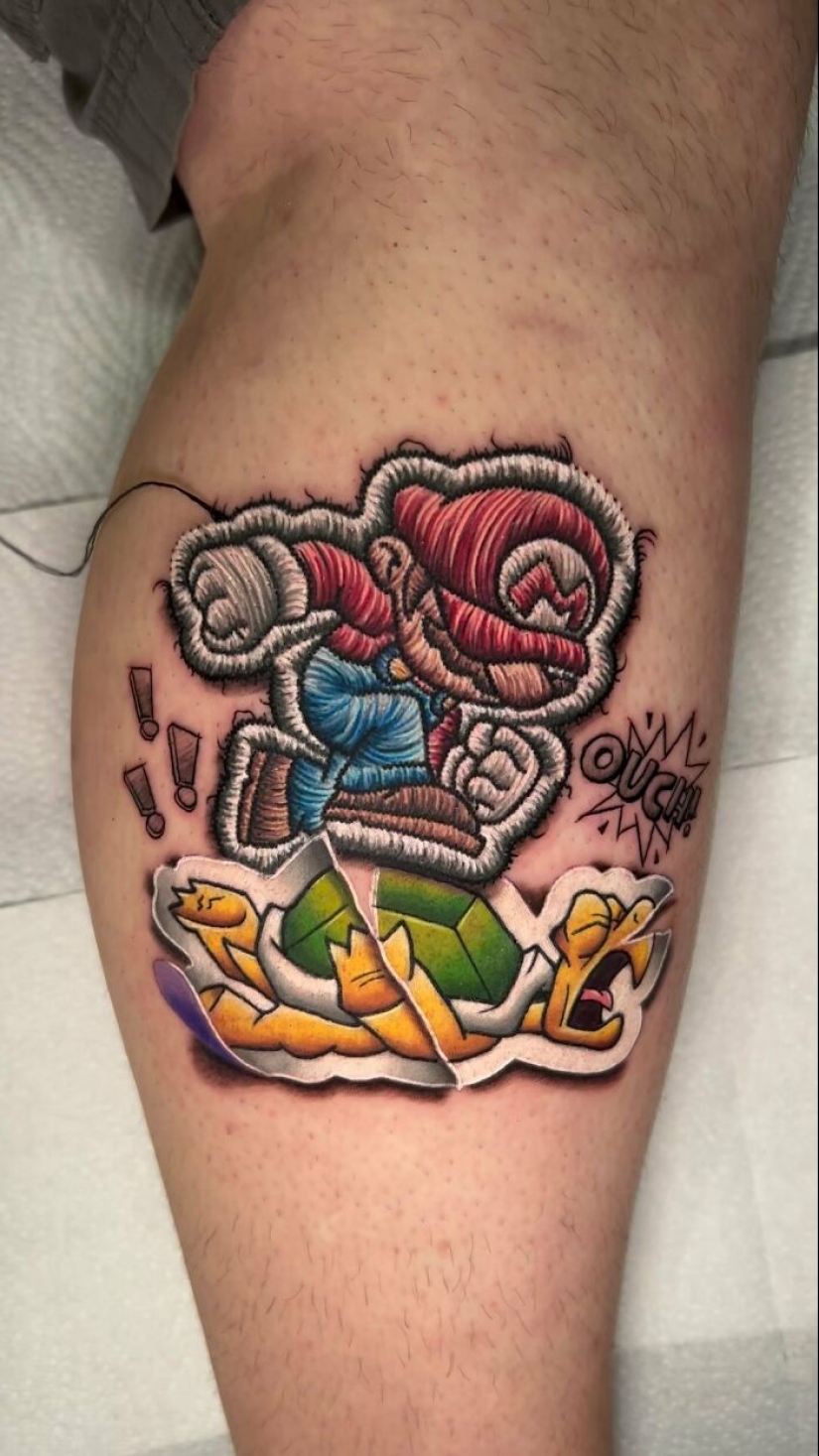 Artista del tatuaje crea tatuajes bordados de aspecto realista y aquí están sus 15 mejores trabajos