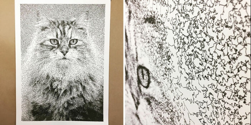 Artista desarrolló un algoritmo de Python que convierte simples garabatos en arte Artista desarrolló un algoritmo de Python que convierte simples garabatos en arte
