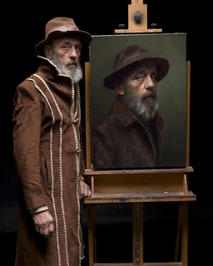 Artista polaco Damian Likhosherst y su increíblemente precisa retratos de