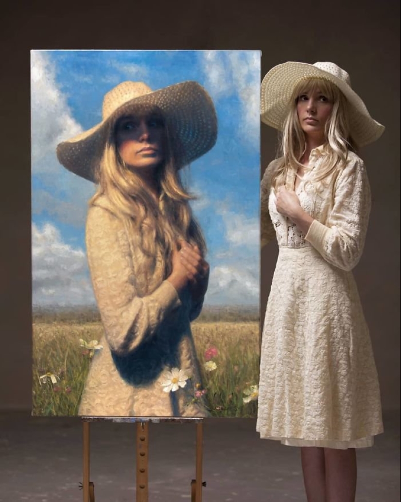 Artista polaco Damian Likhosherst y su increíblemente precisa retratos de